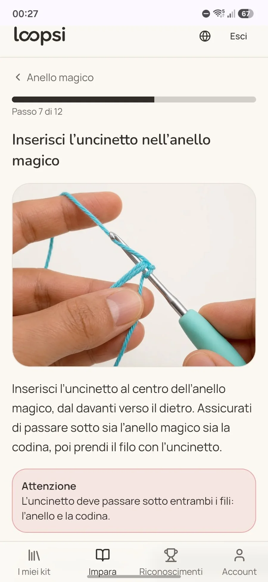 Passaggio guidato del progetto nella piattaforma Loopsi