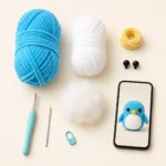 Pip il Pinguino | Kit Amigurumi per Principianti 4